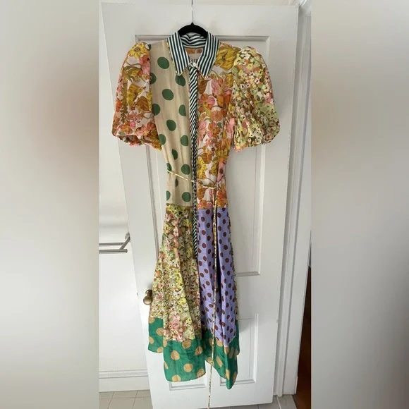 ALÉMAIS Finn Shirtdress, UK 12/ US 8, worn one time. - Picture 4 of 6